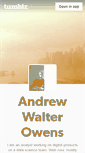 Mobile Screenshot of andrewwalterowens.com